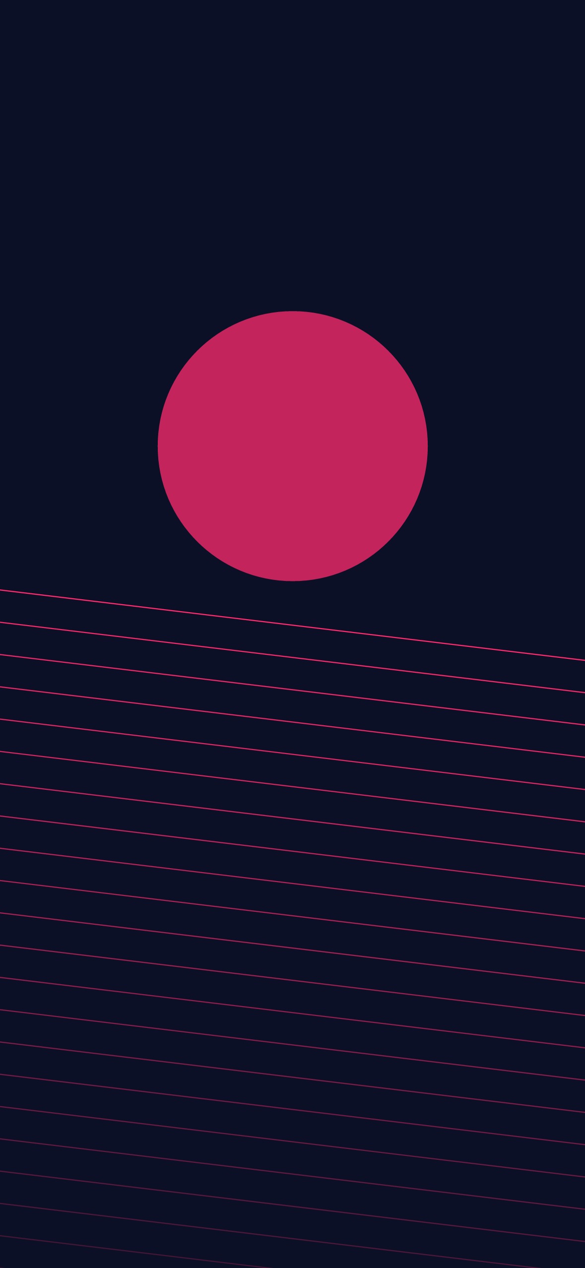 红日几何 · 1179×2556 手机壁纸