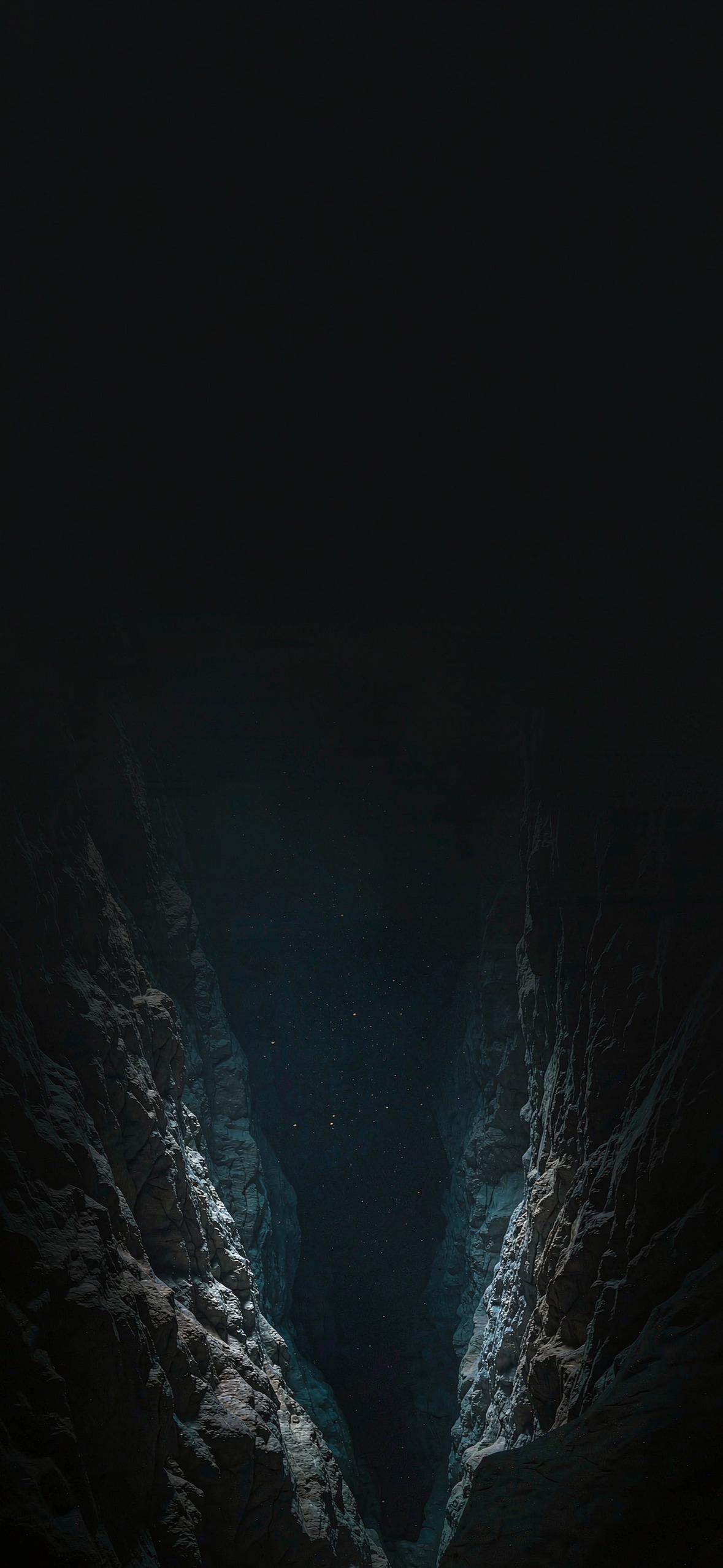 深渊微光 · 1179×2556 暗黑壁纸