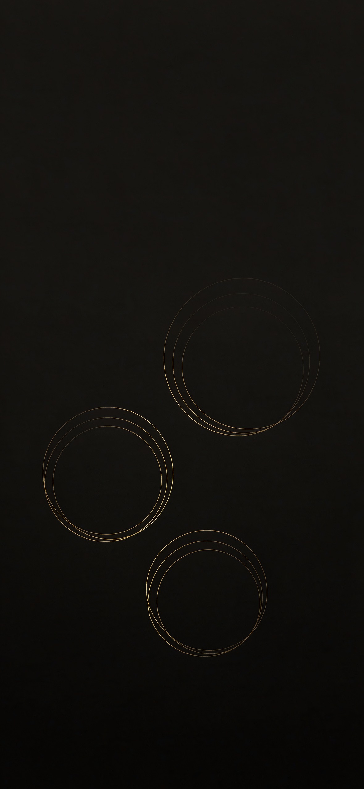 同心圆弧 · 1179×2556 手机壁纸